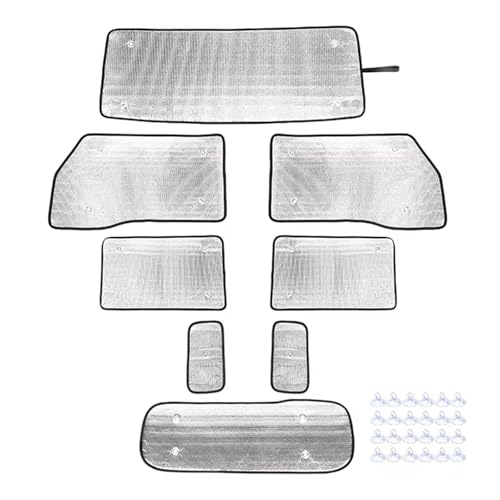 Protection solaire voiture en aluminium haut de gamme pour fenêtre Suzuki Jimny