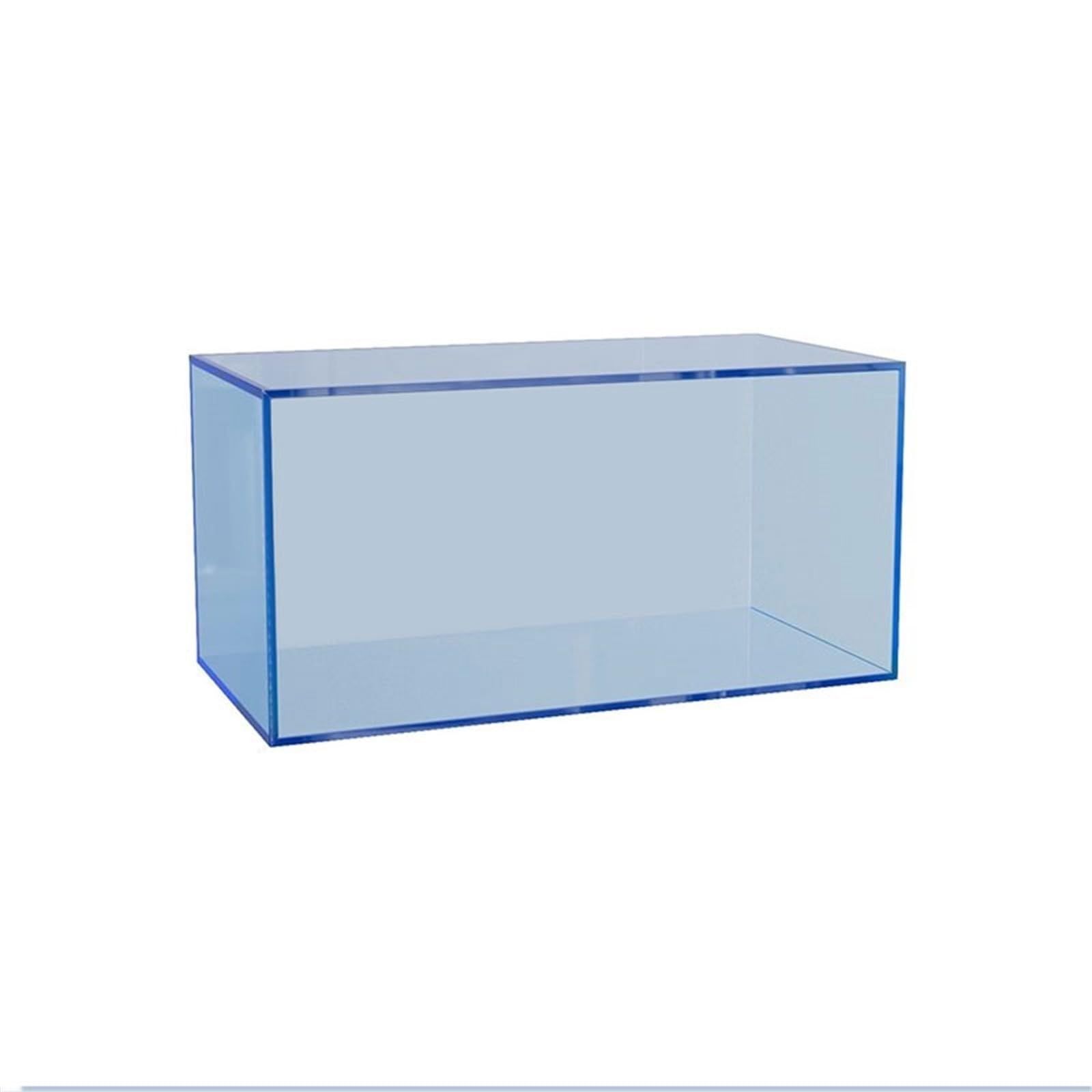 Xumh2024-3 cd storage Record Storage Stand Holder Acrylic CD Display Rack Book Shelf Magazine(Blue)