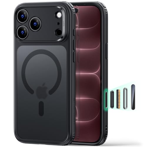 Image of ESR Classic Hybrid for iPhone 18 Pro /17 Pro Case, Frosted Black