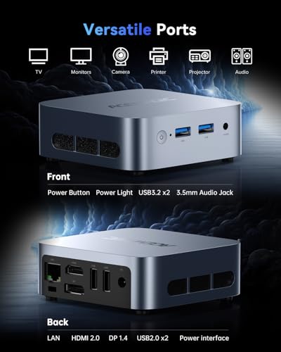 Historical Of Computer ACEMAGIC Mini Pc Computers, N95 (Beat N100, Up to 3.4Ghz), 16GB DDR4 ...