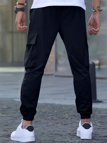 Image of TAGDO Solid Cargo Pant for Men (Pant-5157)