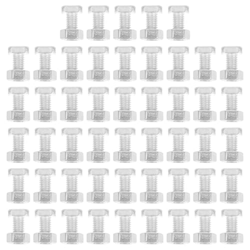 Alipis 50 Sätze Teiliges Gewächshaus muttern Schraubenset aus Rostfreiem Aluminium Quadratischer Schraubenkopf Langlebig Korrosionsbeständig für Reparatur und Montage von Alipis 50 Sätze Teiliges Gewächshaus muttern Schraubenset aus Rostfreiem Aluminium Quadratischer Schraubenkopf Langlebig Korrosionsbeständig für Reparatur und Montage von