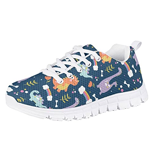 Renewold Fashion Kids Shoes Girls Tennis Sport Running Sneakers Casual Walking Sneakers