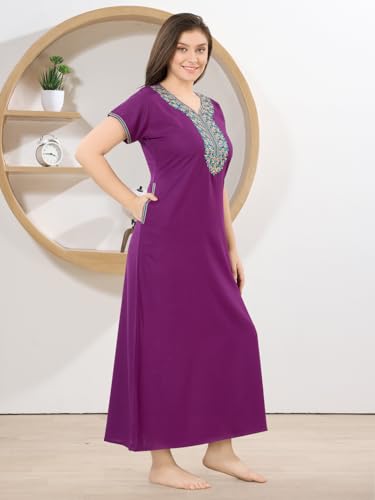 Image of Soulemo Women's Solid Alpine Nighty 1796