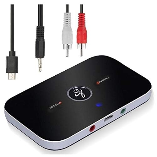 SANCY Computer Bluetooth Transmitter & Receiver, Wireless Stereo Audio Adapter Car Kit for Headphones, TV, Computer, Mp3 / Mp4, iPhone and More-image-36