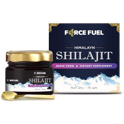 Shilajit Pure Himalayan Organic Shilajit Resin - Gold Grade 100% Supplement for Men and Women - Natural Shilajit Resin UK with 85+ Trace Minerals & Fulvic Acid for Focus, Energy & Immunity-30 Day Dose