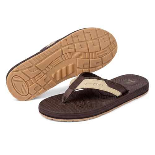 Image of YOHO Bubbles Men Ortho slippers | Soft comfortable and stylish flip flop slippers for Men in exciting colors |Lightweight | Anti Skid | Daily Use Chappal