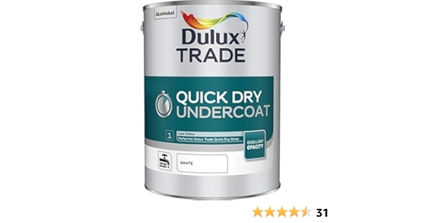 dulux white undercoat 5l