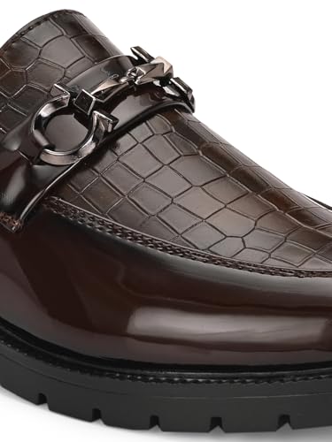 Image of Massari PU Leather Loafers Shoes for Men