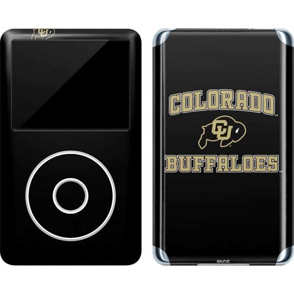 Skinit Decal MP3 Player Skin Compatible with iPod Classic (6th Gen) 80GB - Officially Licensed College Colorado Buffaloes Design