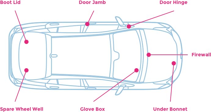 PRIME TOUCH UP Compatible With Aston Martin 5178DÊ Divine Red Factory Matched Ultra Premium Basecoat Clearcoat Aerosol Kit MADE IN THE USA