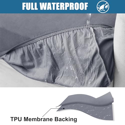 Smiry Waterproof Couch Cushion Covers thumb #1