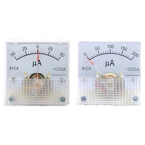 Microampèremètre CC 91c4 pour panneau analogique de test électrique 45 mm - 6