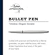 Fisher Space Bullet weltberühmter Astronautenstift mit Chrom-Überzug, 1 Stück (1er Pack)