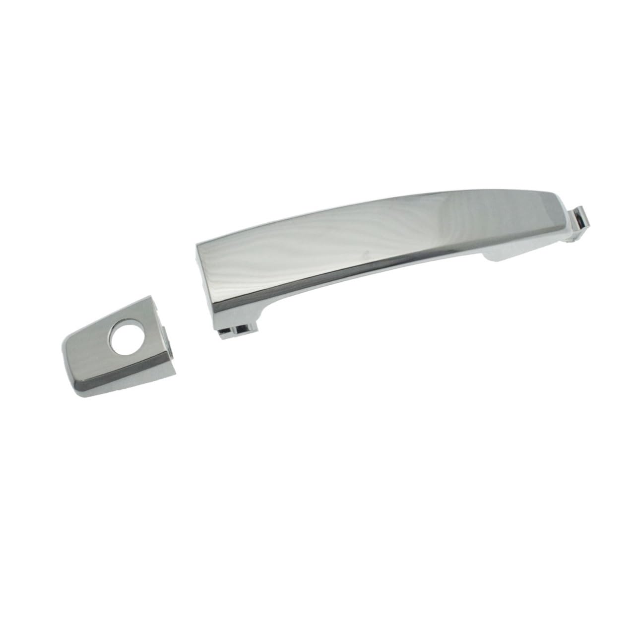 BIKKJBK Car Vehicle Door Handle Outside Exterior Door Handles W/Keyhole Front Rear Left Right for Aveo for Captiva 96468266 96468306 96468280 96468254