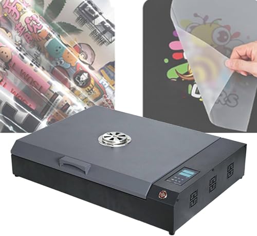 HaiZethonic Impresora Dtf Portátil A3 Doble Calentamiento,Horno Secado Ropa DIY 930 W,Temperatura Temporización Ajustables,para Impresión por Transferencia Camisetas Y Gorras