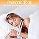 WanderGo Stimmgabel 128 Hz, Stimmgabel Therapie Silber Aluminiumlegierung-Stimmgabel mit Silikonhammer Reparaturwerkzeug Reinigungstuch und Dreieckigem für die Therapie, Anti-Stress, Chakra-Therapie