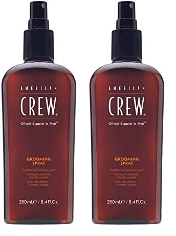 American Crew Spray para Acabado, Fijador para Cabello, Fijación Variable, 250 ml (Paquete de 2)
