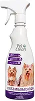Pet Clean Desembaraçador para Cães e Gatos, Spray 500ml, Ideal para Pelos Longos