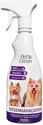 Pet Clean Desembaraçador para Cães e Gatos, Spray 500ml, Ideal para Pelos Longos