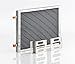 Be Cool 96003 Natural Finish A/C Module W/Small Universal Condenser, 1 Pack