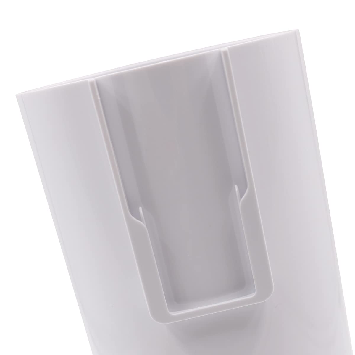 ANCLLO Tiardey Dispenser per Tazze Portabicchieri per Acqua Cucina da Parete per Coni di Carta Bicchiere di plastica - Bianco