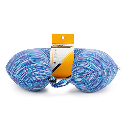 Almohada espuma viscoelástica 30.5 x 8.9 cm para viaje miniatura 5
