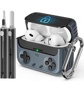 【ロック付き】Inesore Airpods Pro 2ケース クリーナーキット付き、AirPods Pro 1st 2019およびAirpods Pro 2nd 2023/2022と互換...
