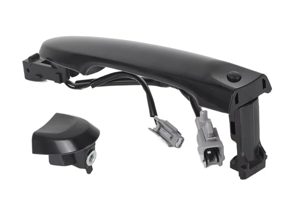RAtsch Car Side Exterior Door Handle 80644/80640-3WC2A Front O/S Driver Left Exterior Door Handle Keyless Entry for Juke 2010-2019 82644-1FA5A 80644-1FA5A(1pc No Hole)