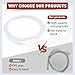 Vcohs Siphon Pump for Gasoline,Siphon Hose,Safety Syphon,Gas Syphon Hand Pump,Gas Siphon Hose,6-Foot Safety Silicone Hose Siphon. For Automobiles, Industry, Households, Farms, Wineries.