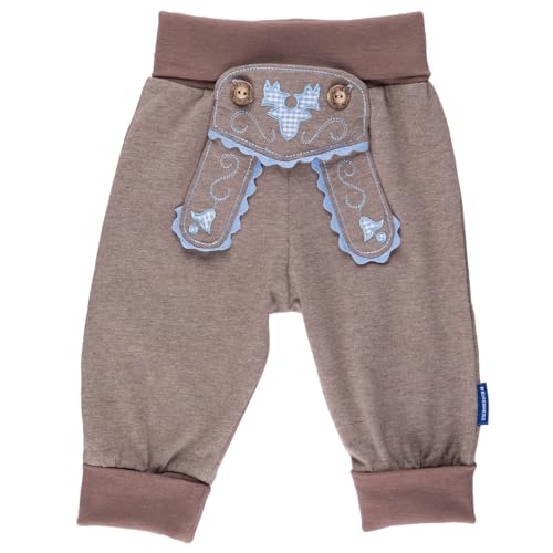P.Eisenherz Baby Jogginghose inkl. Geschenkverpackung, Lederhosen Look,...