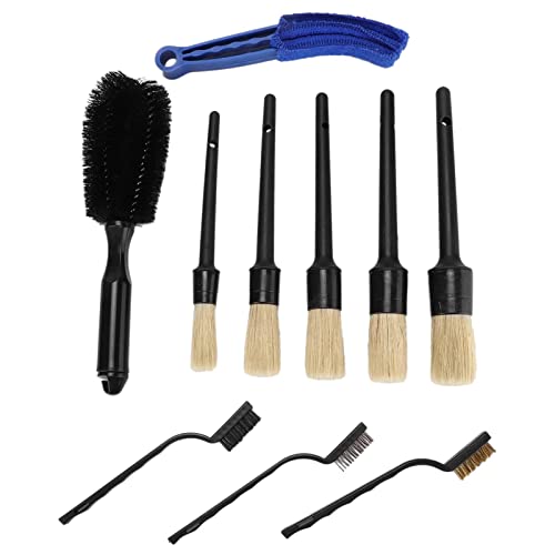 Lyla® 10Pcs Detailing Brush Kit Products Cleaner for Car Cleaning Wheel Brush | Motors | Automotive Tools & Supplies | Automotive Care & Detailing | Other Automotive Care Supplies