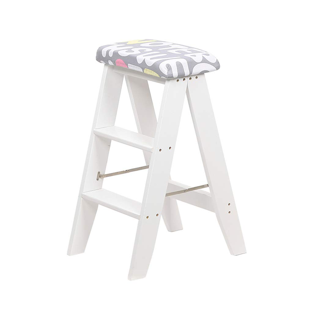 Chaise de salle a manger pliable 150kg avec marchepied integre