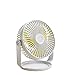 Przenośny Mini biurko wentylator, wtyczka wentylator, potężny, spokojny 3 prędkości wentylator na pulpicie, 360 ° wentylator chłodzący, dom, sypialnia, biuro Silny wiatr