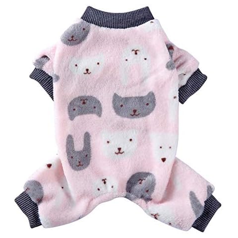 Pijamas de forro polar para perros Poseca Cover