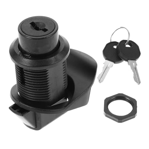 TOGEVAL キー付きキャビネットカムロック 頑丈なシリンダーロック 耐久性のある引き出しドアロック 多用途な収納 工具箱 郵便受け対応 性と