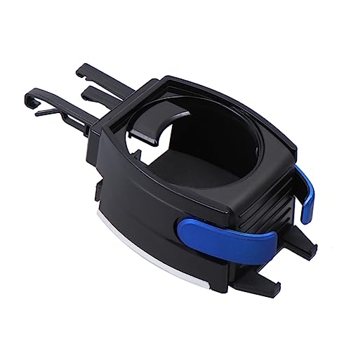 PEPLAYTAL Soporte Móvil Coche Azul Multifuncional con Soporte para Vaso de Agua Fácil Instalación para Ventilación de Aire Acondicionado Duradero y Práctico para Mantener el Vehículo