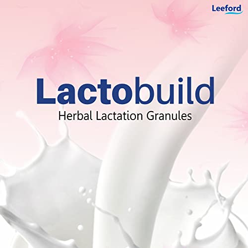 Image of Leeford Lactobuild Granules, Pack of 2 (200g Each), Elaichi Flavor | Lactation Supplement, Enriched with Shatavari, Increase Breast Milk, Breast Milk Booster