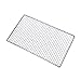 Przenośny Outdoor Camping Party Family 1szt Grill ze stali nierdzewnej Kratka Siatka druciana Rack Zamiennik gotowania Siatka Zewnętrzna siatka do grillowania Narzędzie, 50x35 cm