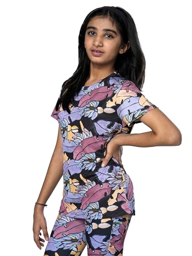 Image of Girl's Active Sports Wear Solid Short Sleeve Running Workout Tshirts Athletic Tops Lightweight Quick Dry Training Yoga Round Neck Tshirt (4 to 14 YRS)