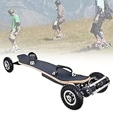 AETEREOS Skateboard Électrique Tout-Terrain & Skateboard Longboard, avec Télécommande, Portée 20...