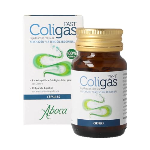ABOCA ESPAÃ'A S.A. Coligas Fast Capsules – Bottle of 30 Capsules
