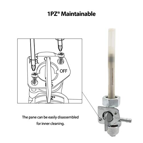 image for 1PZ HX3-P02 Fuel Valve Petcock Switch Shut Off Replacement for Honda T