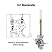 1PZ CBP-M16 Fuel Valve Petcock Shut Off 16 x 1.5mm Replacement for Honda CB550 CJ360T MR175 CM400 CB900C XL250 CB350 CL350 16950-447-005 16950-393-015