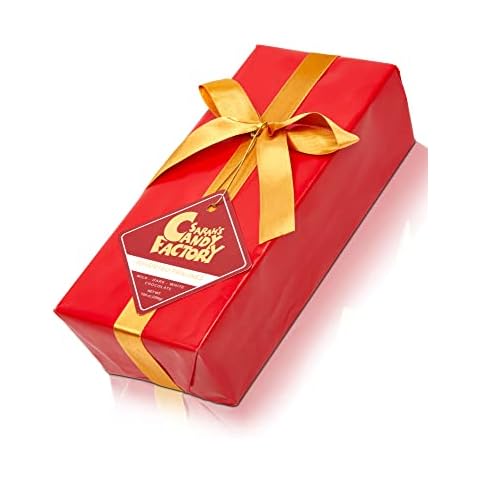 Christmas Chocolate Gift Box, Premium Gourmet Assorted, Ballotin Red Box Chocolate Pralines Gift For Christmas and Holiday -3.5 Oz Cover
