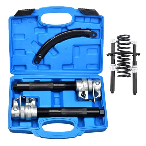 Prokomon Heavy Duty Coil Spring Compressor Tool; 3 Pieces Macpherson Strut...