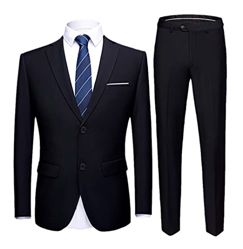 Costume banquet décontracté ensemble 2 pièces homme pour marié en taille M