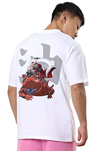 Image of crazymonk Naruto Jiraiya Anime Oversized T-Shirt