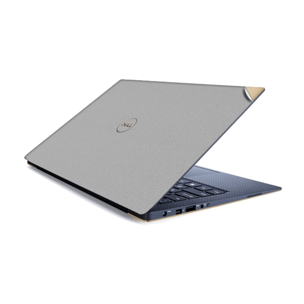 GADGETS WRAP Premium Material Top Only Skin Vinyl Decal Sticker Compatible with Dell XPS 15 inch - Silver Glitter (B09MK94ZM1) Amazon Price History, Amazon Price Tracker