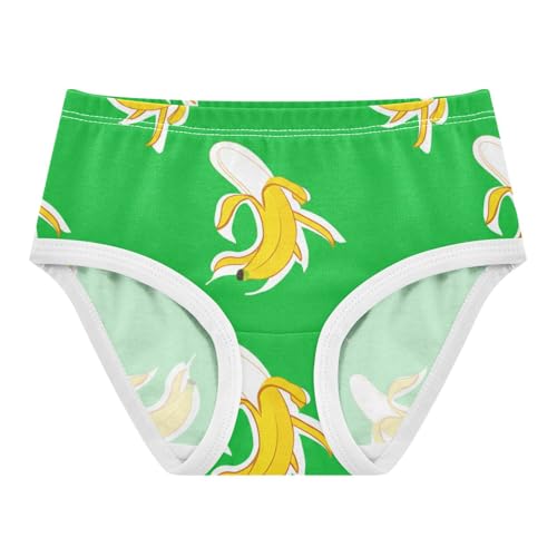 Cotton Girls Underwear Toddler Cute Banana Green Little Girl Panties Animals Briefs Undies Kids 2t